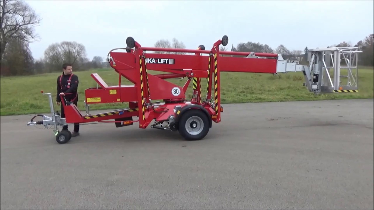 Přívěsná plošina DENKA LIFT model DK 18