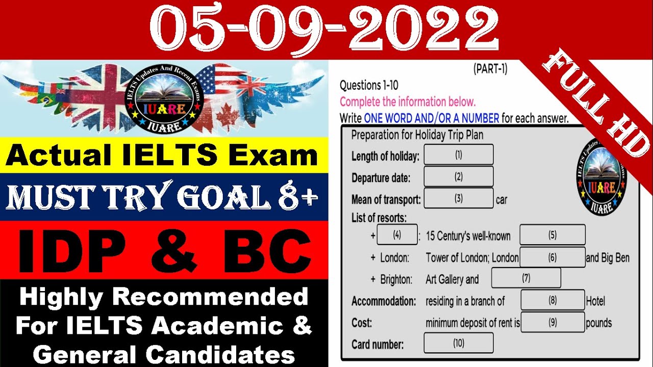 IELTS Listening Practice Test With Answers IELTS Listening Actual