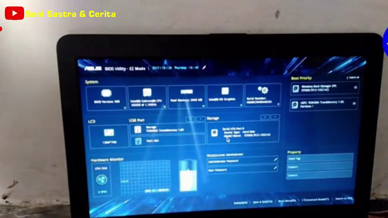 Cara Install Ulang Laptop ASUS YouTube