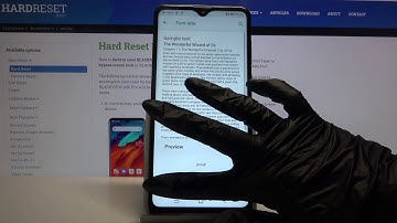 How to Change Size of Text in Blackview A80 Pro – Adjust Font Size