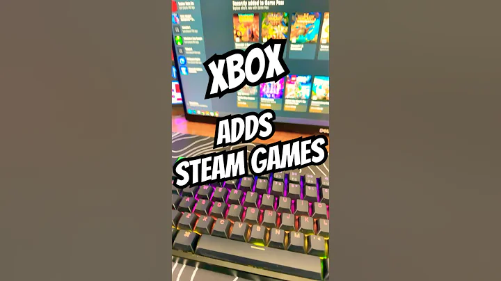 The Xbox pc app now has your steam library #xbox #steam #rogally