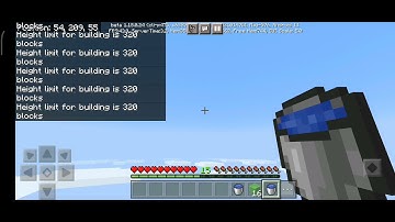 Minecraft MLG Water Bucket And Slime  Block Height Block 320