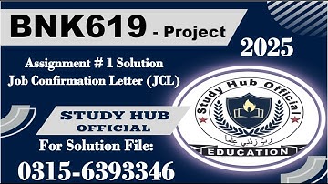 BNK619 Assignment 1 Solution Fall 2025 #bnk619 #project