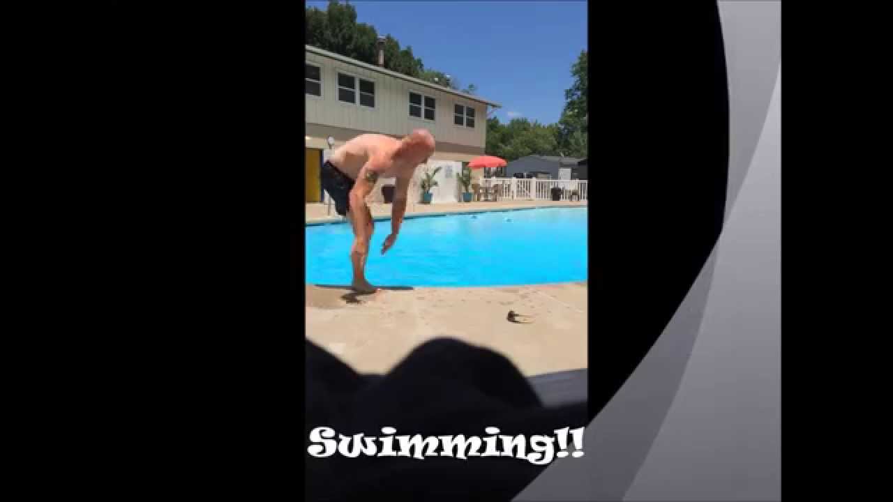 one legged stuff (( hop a long)) bored amputee