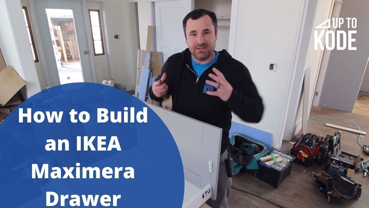 How To Build An Ikea Maximera Drawer Youtube