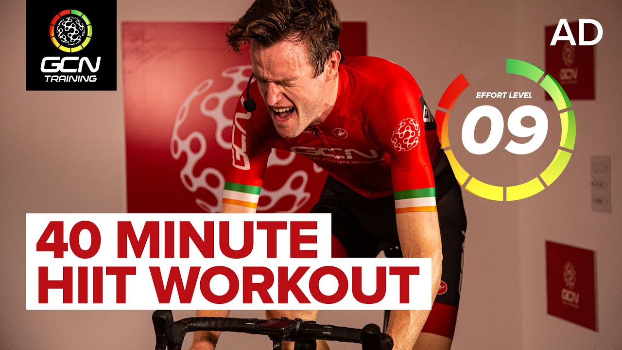 40 Minute HIIT Indoor Cycling Workout