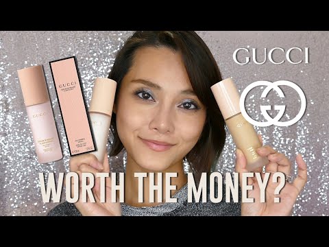 Gucci Beauty Natural Finish Foundation and Silk Priming Serum 12 Hr Wear Test and Review (Combi-Dry)-thumbnail