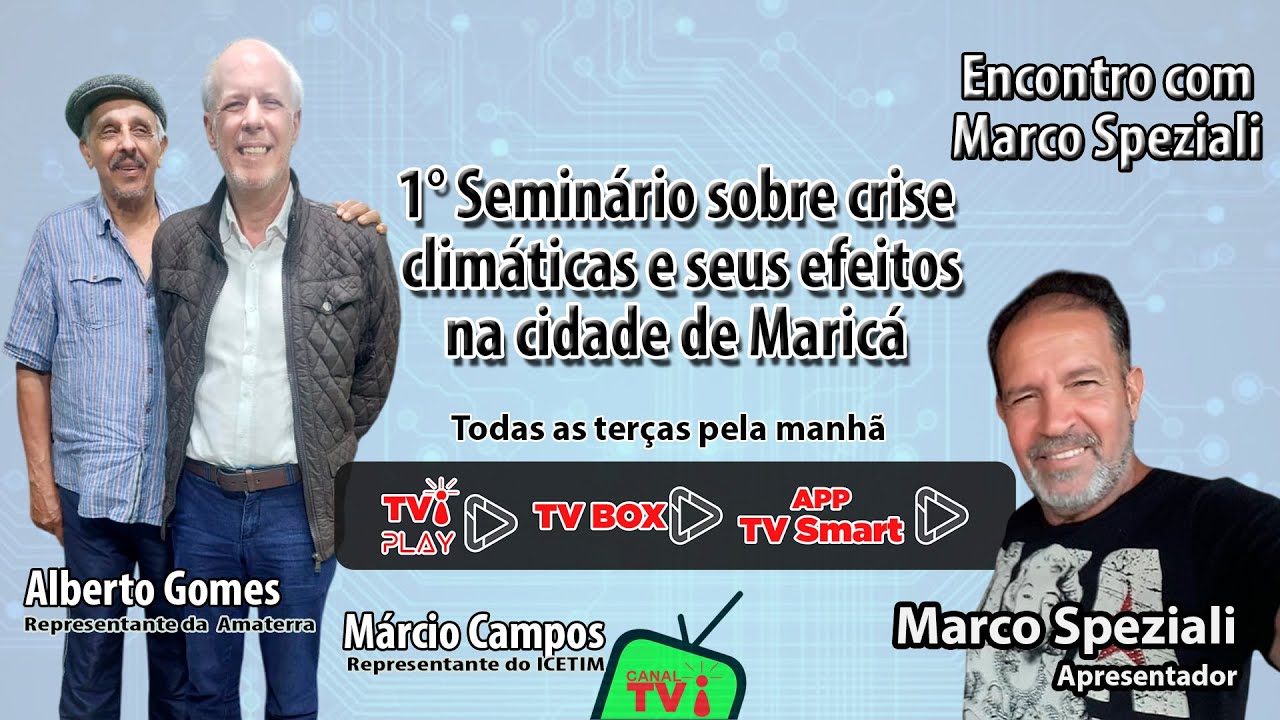 CANAL TVi - Encontro com Marco Speziali - Alberto Gomes e Mário Campos