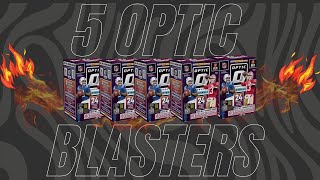 Opening 5 2023 Donruss Optic Blaster Boxes - #sportscards #footballcards