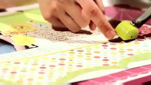 We R Memory Keepers Sew Easy Stitch Piercing Tool Tutorial - YouTube.rv