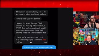 ￼TheQuartering Threatens & Extorts Kino Casino - The Josh Moon Texts (Apr 6, 2026)