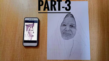 Part-3 || face per 3D shadow kaise kare A4 size drawing peper per #sketch #art #youtubevideo