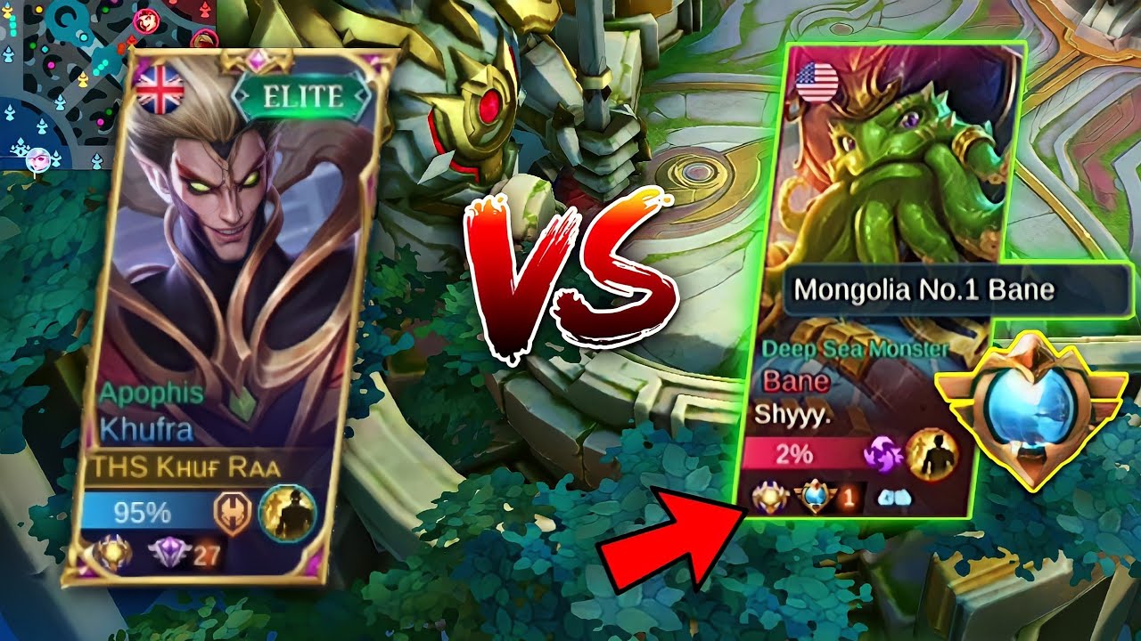 KHUF RAA VS. TOP GLOBAL NO.1 SUPREME BANE!! 😱🔥 (WHO WILL WIN) -MLBB