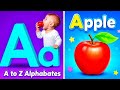 ABC Phonics Song - Toddler Learning Video Songs , A for Apple , Nursery Rhymes , Alphabet song 