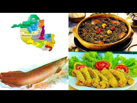 Comidas Típicas do Estado de Rondônia.