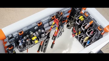 Bucket Work Center Rail System