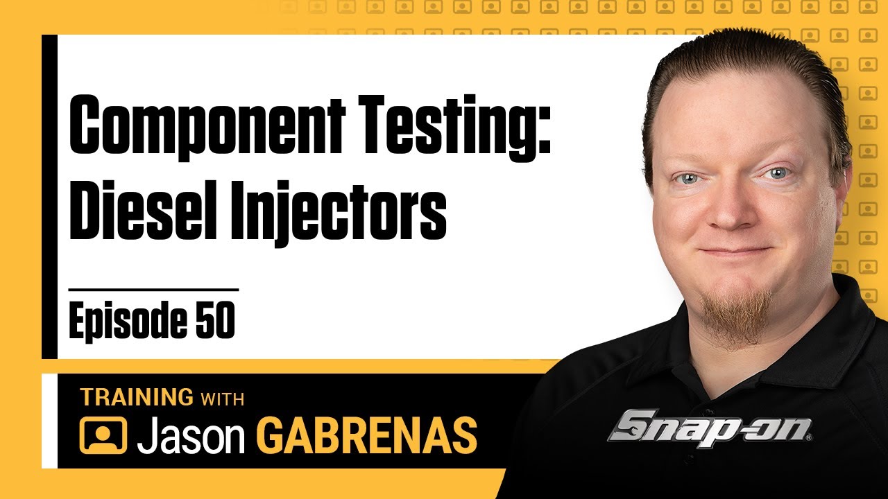 Snap-on Live Training Episode 50 - Component Testing: Diesel Injectors ...