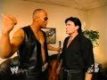 The rock gives advice and sings to eric bischoff raw 3172003