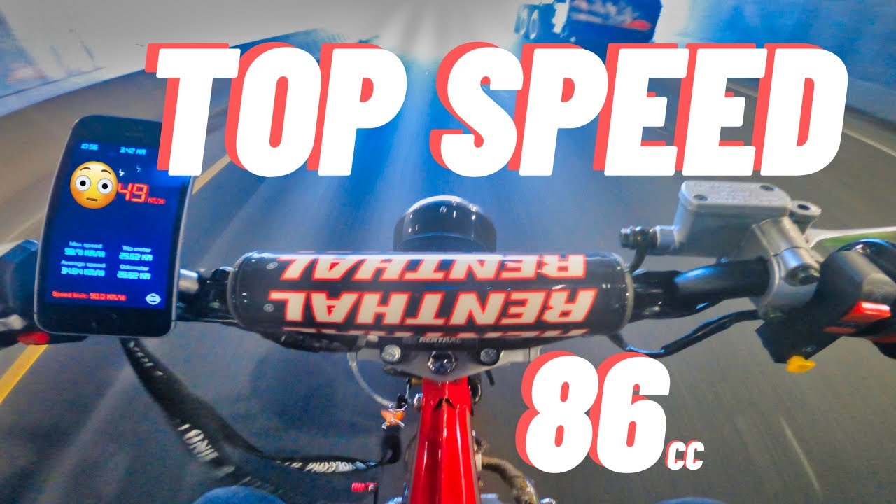 TOP SPEED - Moto 86cc Honda DAX / CT70 Clone