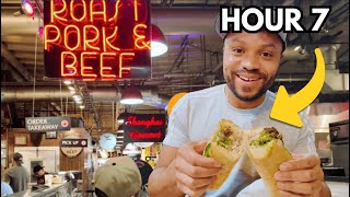 I Tried Eating 8 HOURS at Philly’s Reading Terminal Market! 