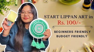 Lippan Art Beginner Guide | Budget Friendly Tools List | Start Lippan Art at Home ✨💗