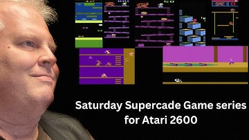 TVAR Retrogaming Episode 30-Saturday Supercade games for Atari