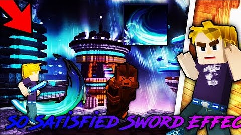 Most Satisfying Sword Effect? |Bedwars |BlockmanGo