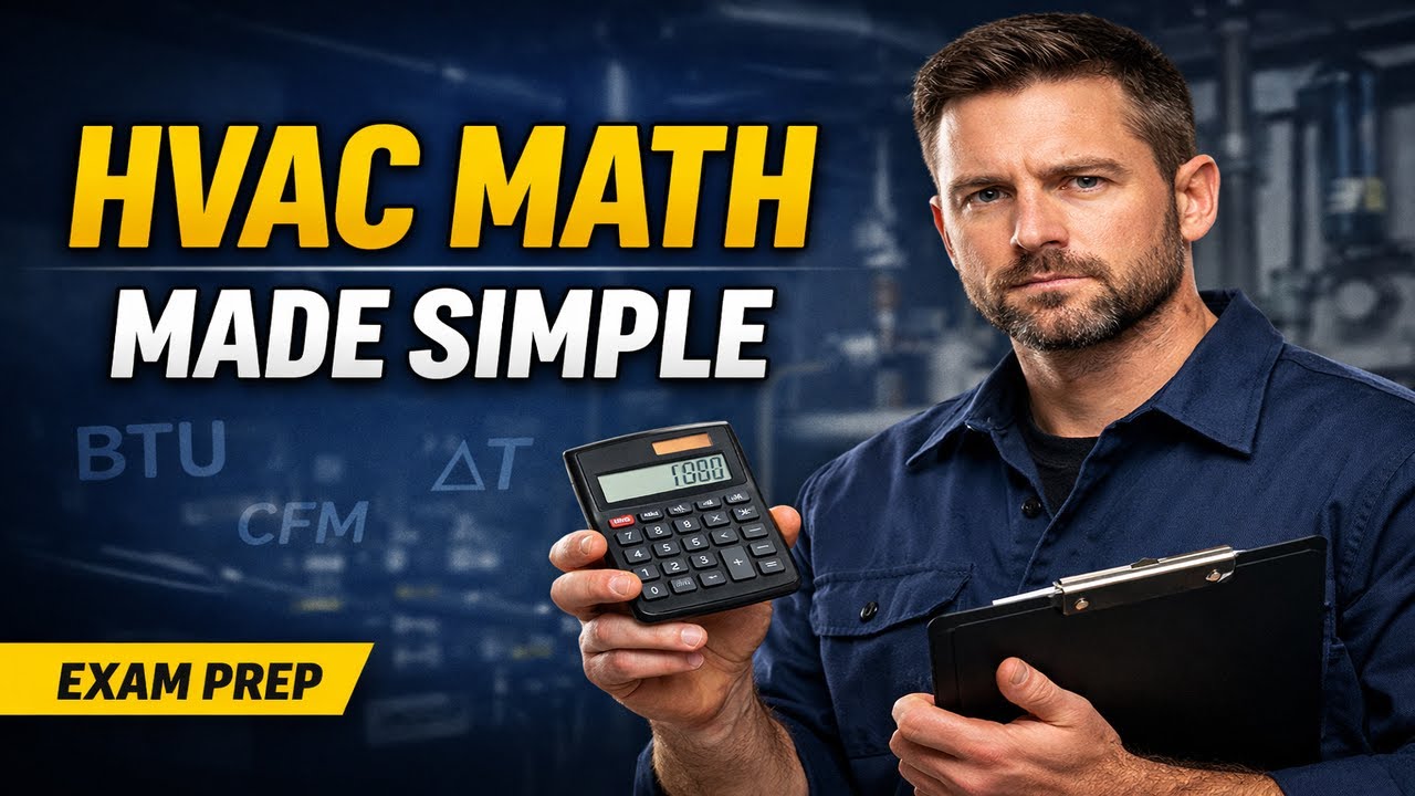 👉 HVAC Math Made Simple: The Complete Breakdown to Pass Your HVAC Exam ...