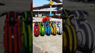 Spider Man LOST His TRON Bike to Venom &amp; Green Goblin! 😭  GTA 5