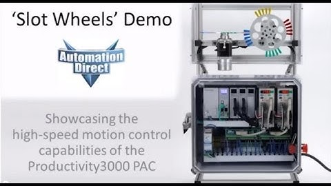 Productivity 3000 PLC High-Speed Motion Control Demo from AutomationDirect