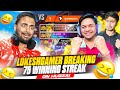 Big youtuber prank on huzzaigone wrong breaking 20 winning streak of rank    garena free fire max