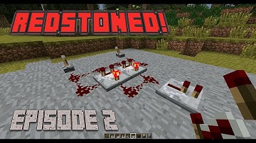 Redstoned! E02 - Expandable,Multiple input XOR gate