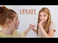 my daughter has an UPDATE (big announcement)