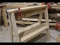Building a Saw Horse - Preparing to build the Workbench Building a Saw Horse - Preparing to build the Workbench