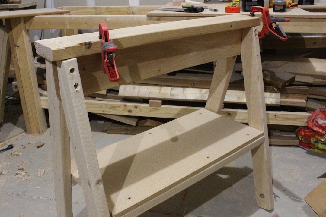 Building a Saw Horse - Preparing to build the Workbench 