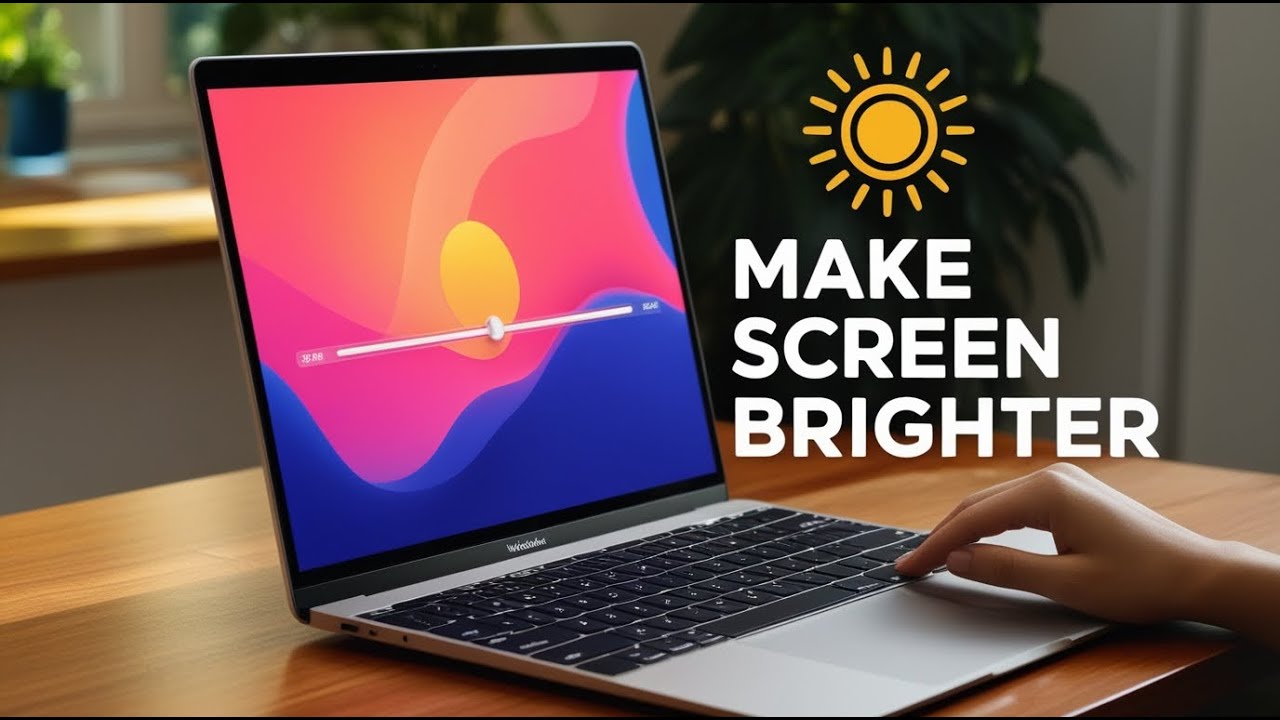 How to Increase Display Brightness on a Laptop - YouTube