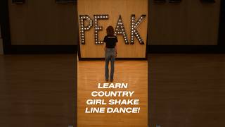 Learn Country Girl Shake Line Dance! 🤠👢