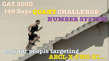 #CAT2020 #Challenge 2. #Number_System