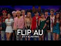  flinch au   blackpink x bts  blackbangtan 