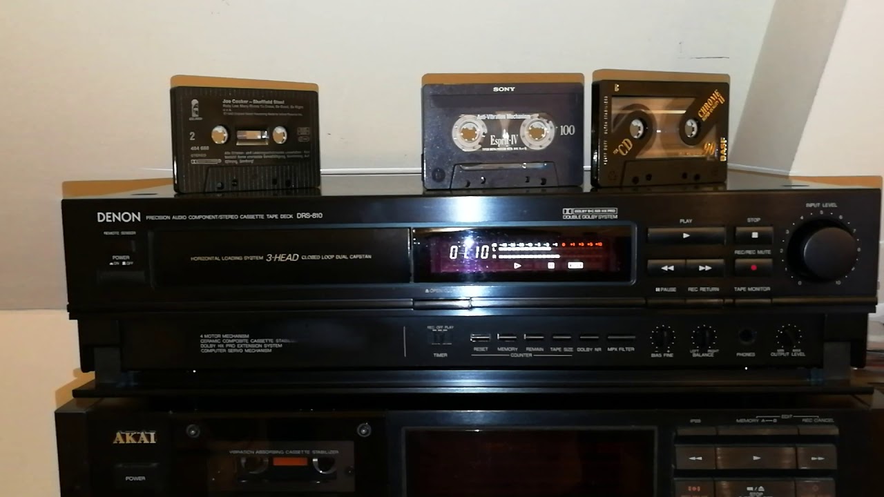 DENONデノン　デンオン　DRS-810-Kのチラシ DENON DRS-810 deck magnetofon - YouTube