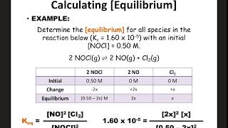 Equilibrium Approximation Notes AP