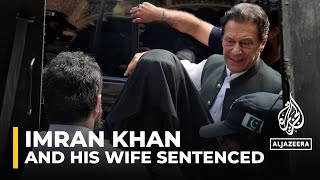 Former Pakistani PM Imran Khan and his wife have been sentenced to 14 years in prison