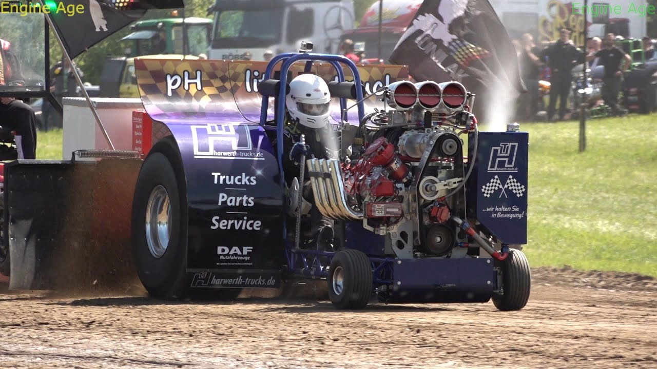 Small Monster tractors in Tractor pulling / Hassmoor 2023 YouTube