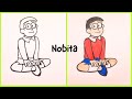 How To Draw Nobita || Easy Drawing For Kids Step By Step