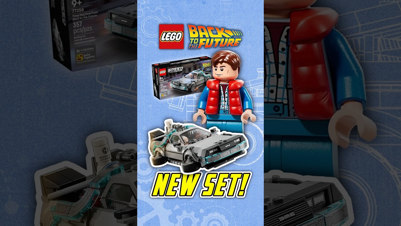 NEW Back to the Future LEGO Speed Champions Set!