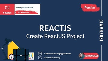 نصب و راه اندازی یک پروژه ریکت جی اس