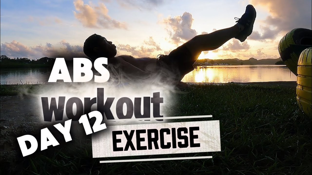 ABS WORKOUT EXERCISE DAY 12 - YouTube