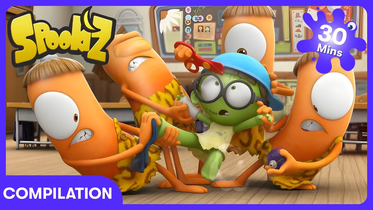 Spookiz - 지지의 심쿵 변신 소동 | 어린이 만화 | WildBrain 어린이