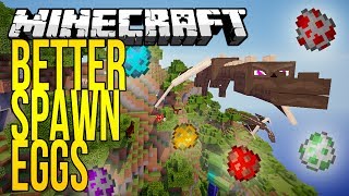 Minecraft Mods - BETTER SPAWN EGGS - Ender Dragon, Giant, Chicken Jockey, Zombie Horse More! Minecraft Mods - BETTER SPAWN EGGS - Ender Dragon, Giant, Chicken Jockey, Zombie Horse More!