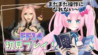 【FF14】完全初心者が始めるFF14生活！まだ操作に慣れないっ！#10【新人Vtuber/神月リル】【FINAL FANTASY XIV】